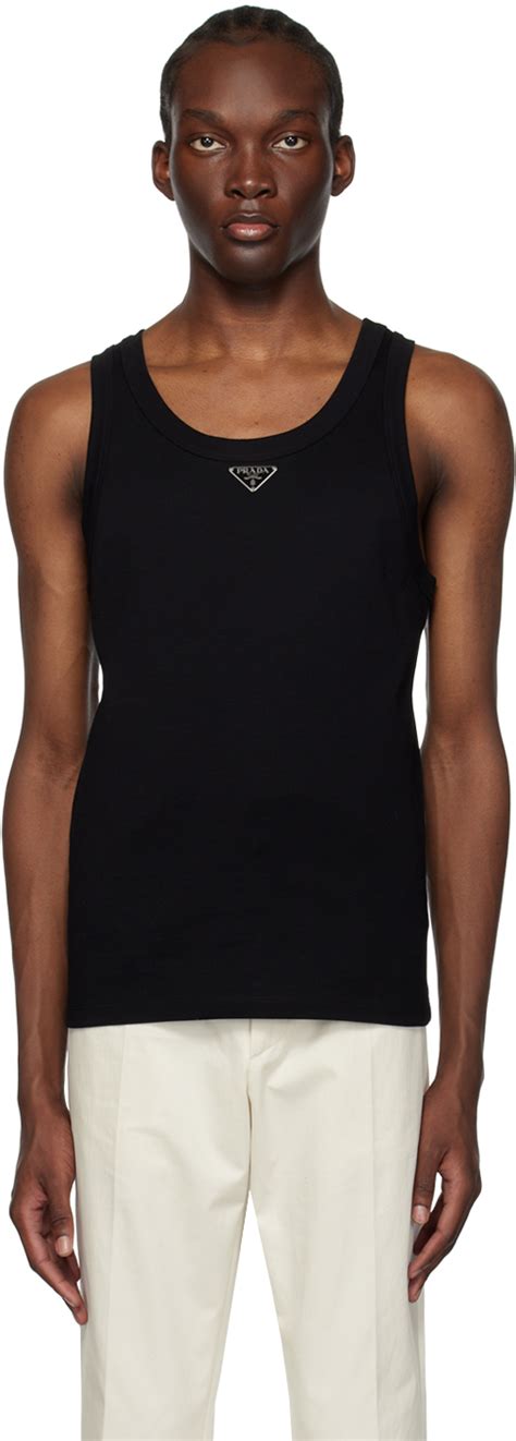 prada tank top black